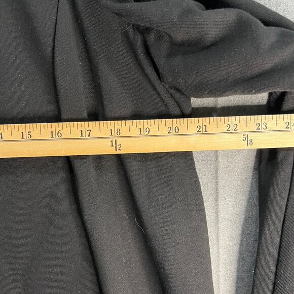 Susan Graver Weekend Regular Marina Knit Blazer Black, Size 3X - Picture 7 of 9